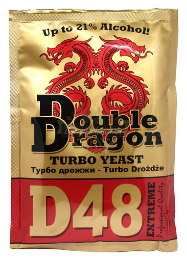 Спиртовые дрожжи DoubleDragon D48