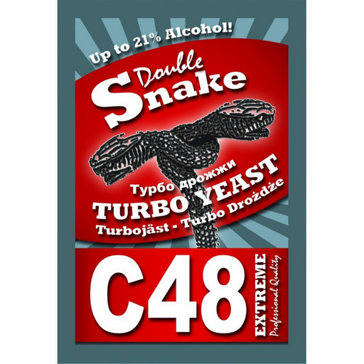 Спиртовые дрожжи Double Snake C48 , 130 гр.