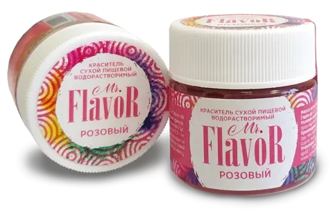 Краситель Mr.Flavor Сухой Водорастворимый Розовый, 5 гр.