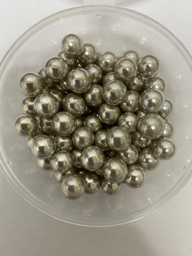 Шарики серебрянные 4 мм, 50 гр