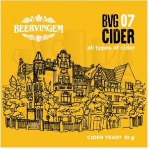 Винные дрожжи Beervingem Cider BVG-07, 10 г