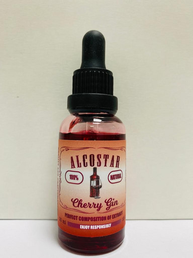 Эссенция Cherry Gin (вишневый джин)  Alcostar,30 ml