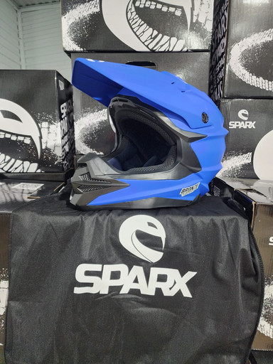 Шлем Sparx Fenix Синий-матовый