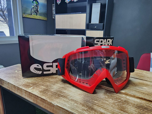 Очки Sparx Flash Красно-чёрный