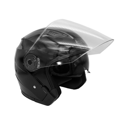 Шлем KIOSHI 516 Solid открытый со стеклом и очками