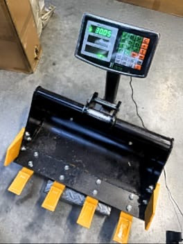 Ковш 60см r319-327 (планировочный) +зубья палец 25мм