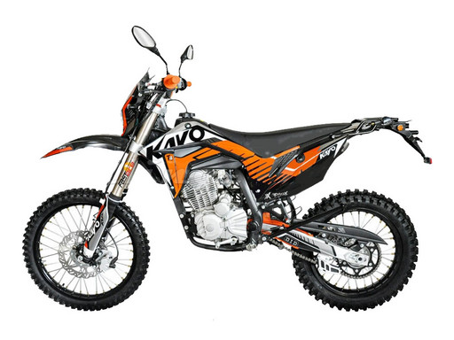 Мотоцикл кроссовый KAYO T4 300 ENDURO (PR) 21/18 (2024 г.) ПТС