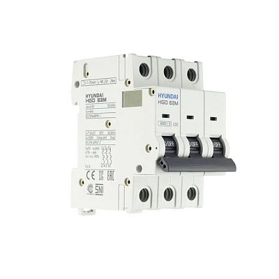 Автоматический выключатель HGD63-M 3PMCS0000C C 3P 32А 6kA (STANDARD)