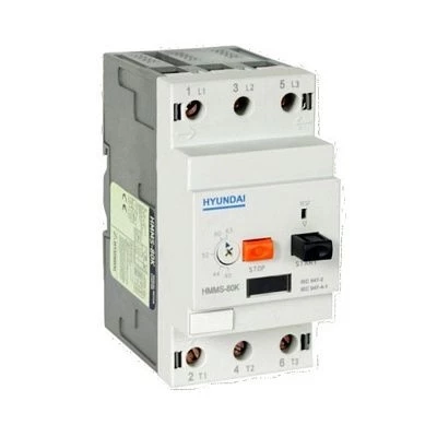 Автомат защиты двигателя MMS80K 0063 40-63А 50kA АС400/415В (HYUNDAI)