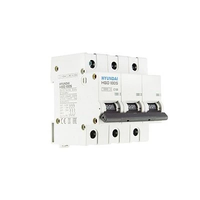 Автоматический выключатель HGD100S 3PMCS0000C C 3P 100А 10kA (STANDARD)