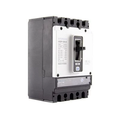 Автоматический выключатель HGP100S-G 3PMPS0000C 006.3 6.3А ток к.з. 85кА АС380/415В тип G