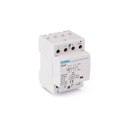 Модульный магнитный контактор HIC40 40NS X230X 40А 26,5 кВт АС1/400VAC 4NO 50Hz 230V