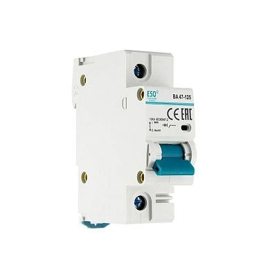Автоматический выключатель ВА 47-125 1P C 100А