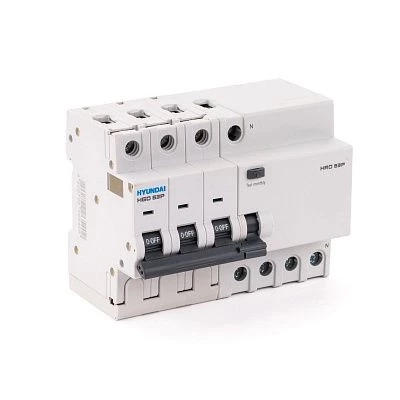 Дифавтомат HRO63P 3NG5C0000C G 3P+N 20A 10кА 100мА