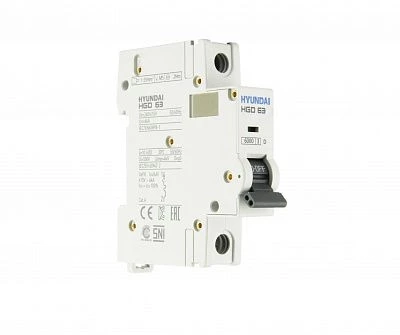 Автоматический выключатель HGD63-N 1PMDS0000C D 1P 25А 6kA (DELUXE)
