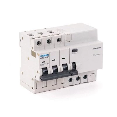 Дифавтомат HRO63P 3PG4B0000C G 3P 50A 10кА 30мА