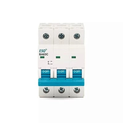 Автоматический выключатель ВА63C-4 C 3P 63А