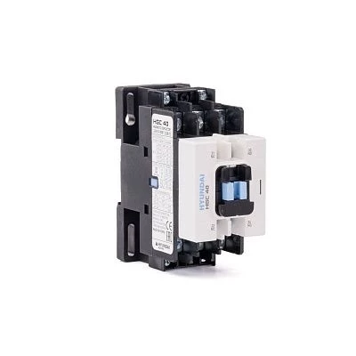 Магнитный контактор HGC40 11NS X220 40А 18.5 кВт при АС3 (380-440В) кат. 220B 1НО+1НЗ