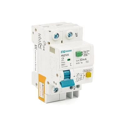 Дифавтомат ESQ АВДТ63S-6 С 1P+N 30G 6А 30мА 6кА