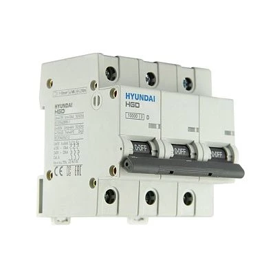 Автоматический выключатель HGD125 3PMDS0000C D 3P 80А 10kA (DELUXE)