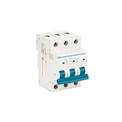 Автоматический выключатель ВА63C-10 B 3P 0020 3 полюсa, 20А ток к.з. 10кА хар-ка B ESQ