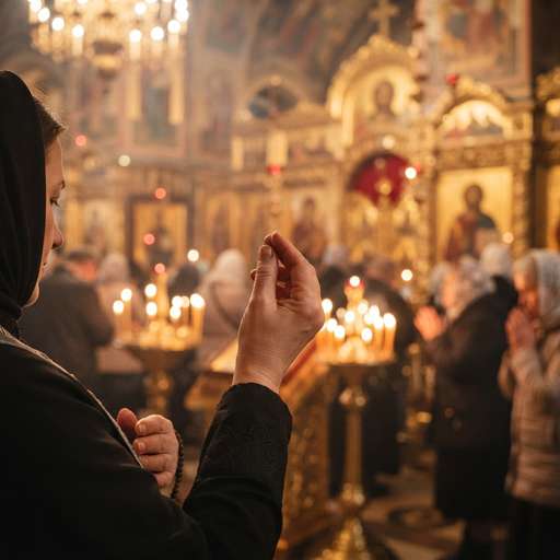 Как правильно креститься — крестное знамение
