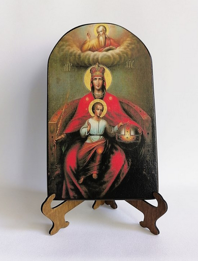 Державная икона божьей матери, 12х20х1,8 см, арт И7703-2