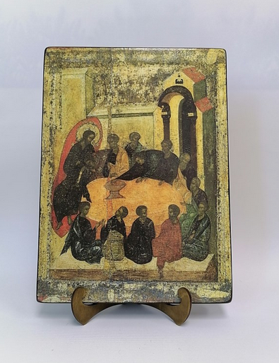 Тайная Вечеря. Конец XIV в. Андрей Рублёв, арт И436-3, 25х34x3 см Тайная Вечеря. Конец XIV в. Андрей Рублёв, арт И436-3, 25х34x3 см