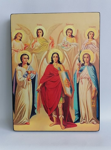 Архангелы, 30х40х4,0 см, арт И7178-3 Архангелы, 30х40х4,0 см, арт И7178-3