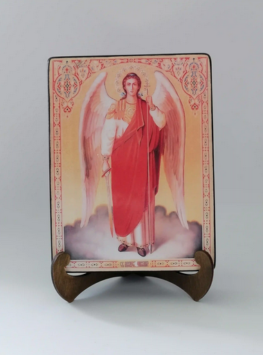 Архангел Михаил, арт И121, 15x20x3 см Архангел Михаил, арт И121, 15x20x3 см