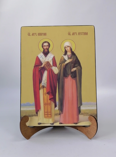 Киприан и Устина, 21х28x3 см, арт И10574