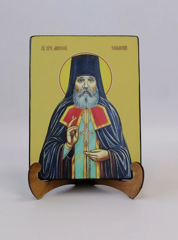 Моисей Уфимский, преподобный, 15x20x1,8 см, арт Ид4117