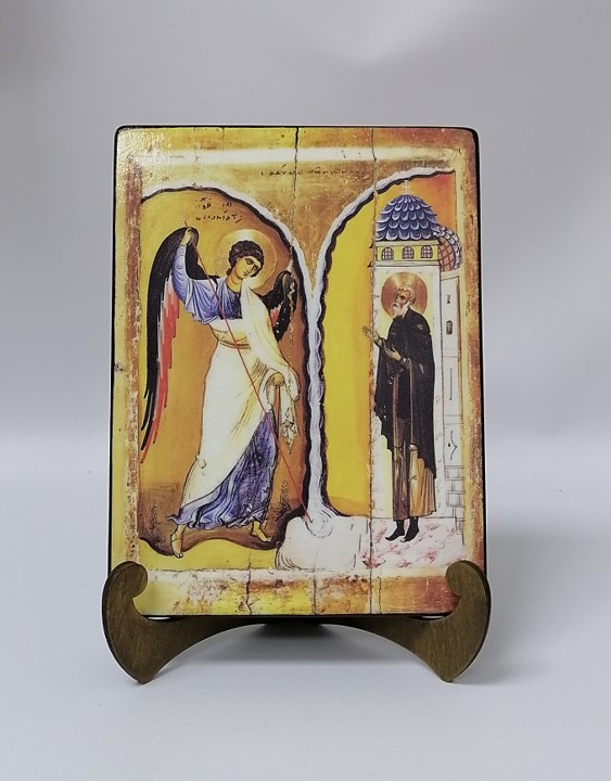 Чудо в Хонех. Византия. 2 половина XII века, 15x20x1,8 см, арт А7297 Чудо в Хонех. Византия. 2 половина XII века, 15x20x1,8 см, арт А7297