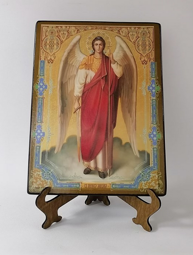 Архангел Михаил, арт И608 / 15 х 20 см Архангел Михаил, арт И608 / 15 х 20 см