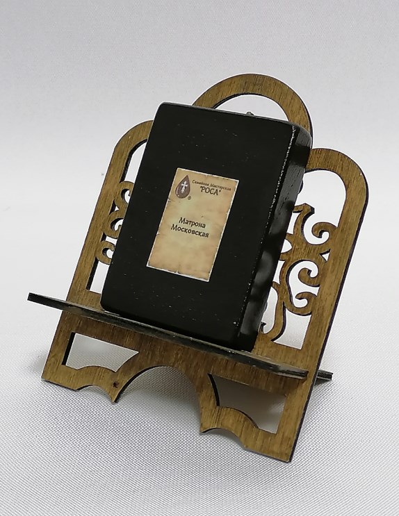 Матрона Московская, арт И043-2 / 5,7 х 7,6 х 1,5 см (Липа)