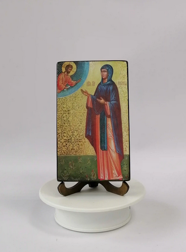 Преподобномученица Евгения (Лысова), монахиня, арт В3441, 9x15x1,8 см Преподобномученица Евгения (Лысова), монахиня, арт В3441, 9x15x1,8 см