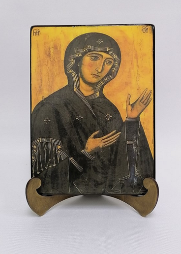 Пресвятая Богородица Агиосоритисса, арт И004 / 15х20х1,8 см Пресвятая Богородица Агиосоритисса, арт И004 / 15х20х1,8 см