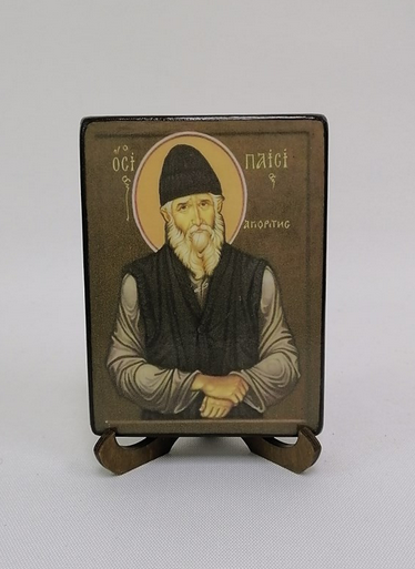 Преподобный Паисий Святогорец (Эзнепидис), арт В521, 9х12х1,8 см Преподобный Паисий Святогорец (Эзнепидис), арт В521, 9х12х1,8 см