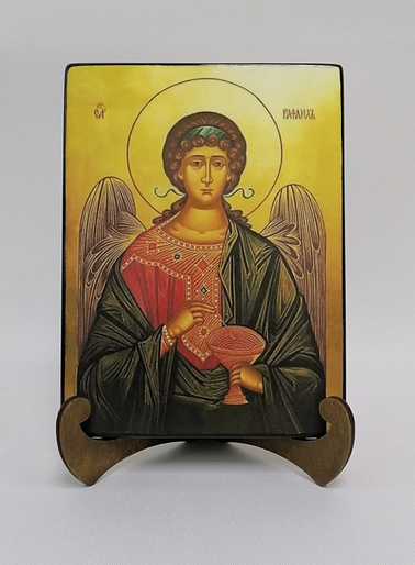 Архангел Рафаил, арт И626 / 15х20x1,8 см Архангел Рафаил, арт И626 / 15х20x1,8 см