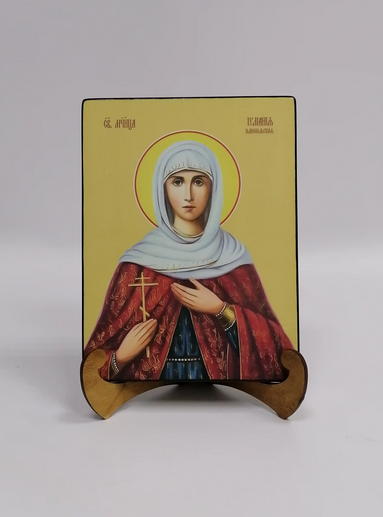 Иулиания Илиопольская, святая, 15x20x1,8 см, арт Ид4393