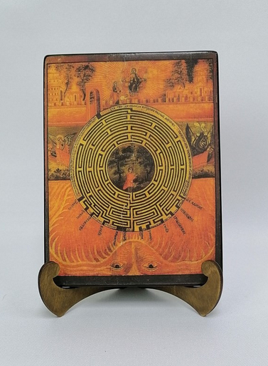 Духовный лабиринт, арт И761, 15x20х1,8 см Духовный лабиринт, арт И761, 15x20х1,8 см