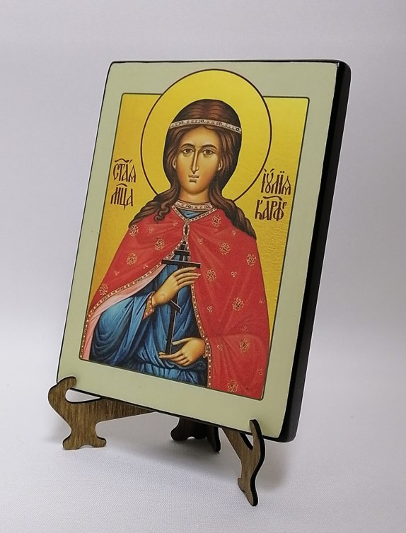 Святая мученица Иулия (Юлия) Карфагенская Корсиканская Дева, арт И051-2 / 15 х 20 см Святая мученица Иулия (Юлия) Карфагенская Корсиканская Дева, арт И051-2 / 15 х 20 см