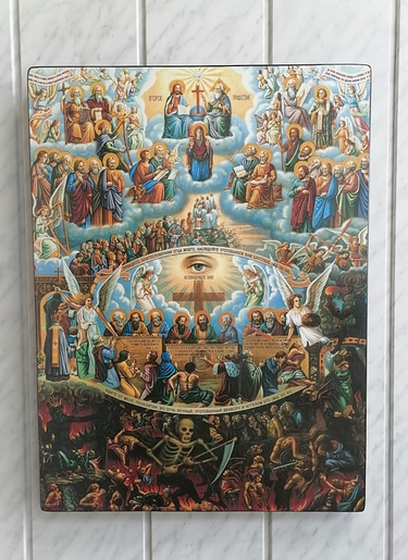 Страшный суд, 50х67х4 см, арт И18556 Страшный суд, 50х67х4 см, арт И18556