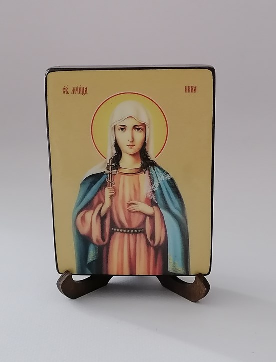 Ника Коринфская, мученица, 9x12x1,8 см, арт Ид4460-2