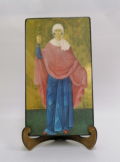 Мученица Наталия, 14x25х3 см, арт Ик19708 Мученица Наталия, 14x25х3 см, арт Ик19708