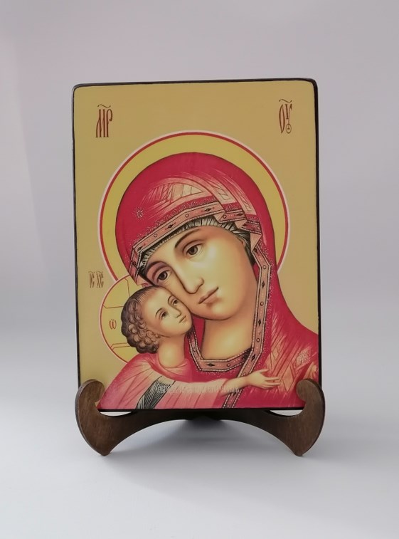 Игоревская икона божьей матери, 15x20x3 см, арт Ид3484-3 Игоревская икона божьей матери, 15x20x3 см, арт Ид3484-3