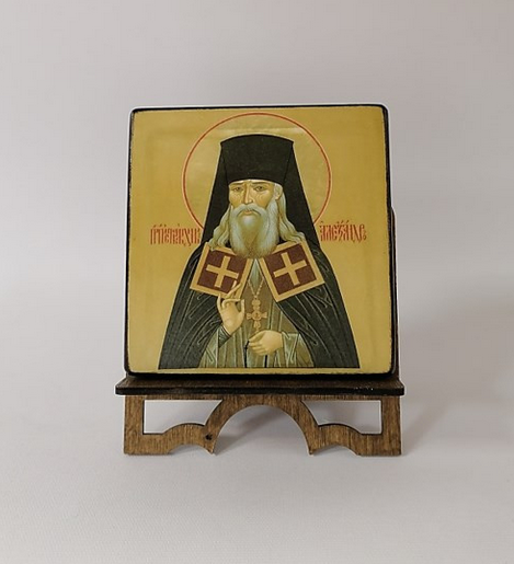 Исповедник Александр (Уродов), архимандрит, арт В981 / 10 х 10 х 1,5 см Исповедник Александр (Уродов), архимандрит, арт В981 / 10 х 10 х 1,5 см