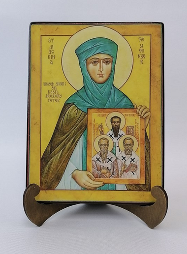 Макрина Каппадокийская, 15x20х1,8 см, арт А6790 Макрина Каппадокийская, 15x20х1,8 см, арт А6790