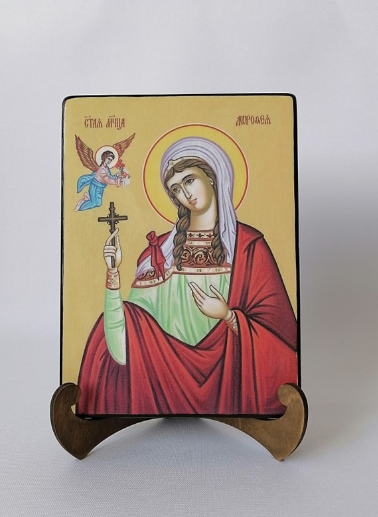 Дорофея Кесарийская, мученица, 15х20х1,8 см, арт И8562 Дорофея Кесарийская, мученица, 15х20х1,8 см, арт И8562