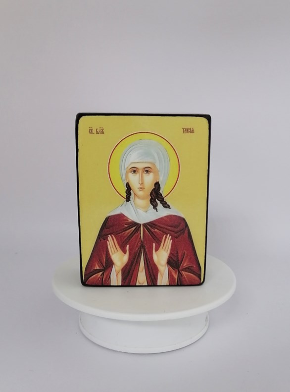 Таисия Египетская, святая блаженная, 9х12х4,0 см, арт Ид4497-2